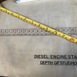 H & W Engineering Drawing 1075