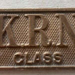 Brass Plaque KRN Class
