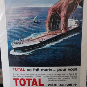 TOTAL Advertising Poster