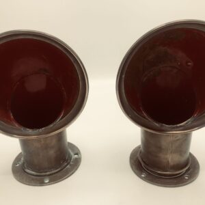 Pair of Vintage Brass Vents